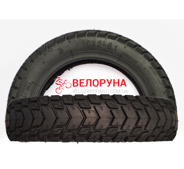 Покрышка 10 x 2 - 6.1  Самокат / E-Bike